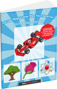 Easy Things to Draw when You're Bored Drawing Tutorials Part 1 - 3D ebook cover