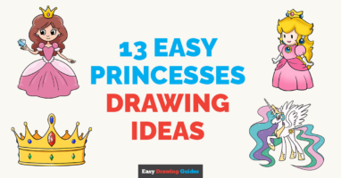13 Cute Princesses Drawing Tutorials