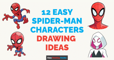 12 Step by Step Spider-Man Characters Drawing Tutorials
