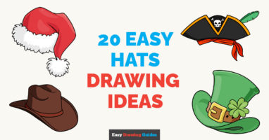 20 Easy Hats Drawing Tutorials for Kids