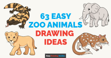How to Draw Zoo Animals: 63 Step-by-Step Drawing Tutorials