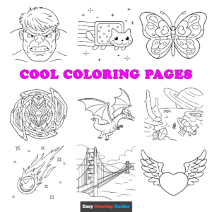 Cool Coloring Pages Featured Image