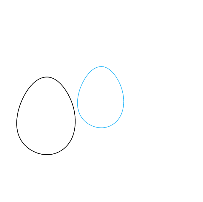 How to Draw an Easter Eggs Step 02