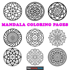 Mandala Coloring Pages Featured Image