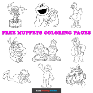 Free Muppets Printable Coloring Pages for Kids - featured image