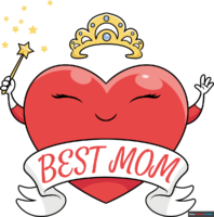 How to Draw a Best Mom Drawing