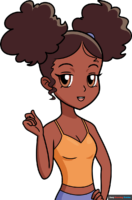 How to Draw a Black Anime Girl