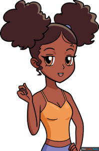 How to Draw a Black Anime Girl Featured Image
