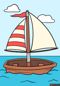 How to Draw a Boat Featured Image