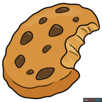 How to Draw a Cartoon Cookie
