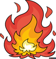 How to Draw a Cartoon Flame