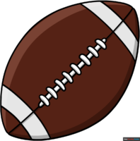 How to Draw a Cartoon Football