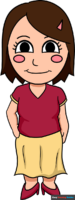 How to Draw a Cartoon Mom