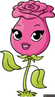 How to Draw a Cartoon Rose