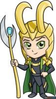 How to Draw a Chibi Loki