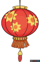 How to Draw a Chinese Lantern