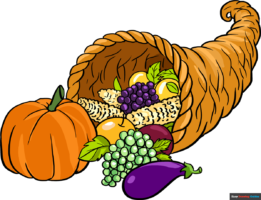 How to Draw a Cornucopia