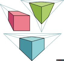 How to Draw a Cube in Different Perspectives