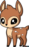 How to Draw a Cute Deer