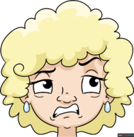 How to Draw a Disgusted Face