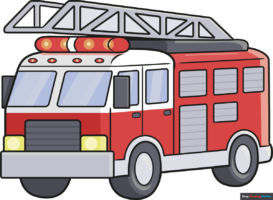 How to Draw a Firetruck