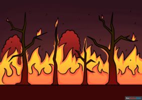 How to Draw a Forest Fire