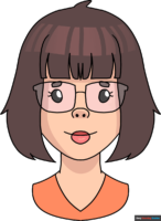 How to Draw a Girl with Glasses