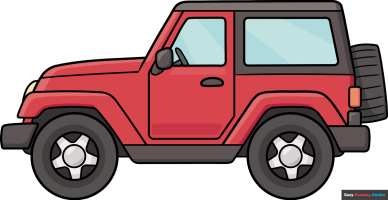 How to Draw a Jeep