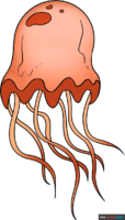 How to Draw a Jellyfish