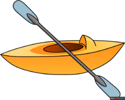 How to Draw a Kayak