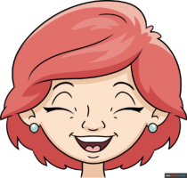 How to Draw a Laughing Face