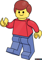 How to Draw a Lego Person