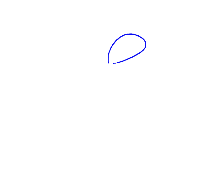 How to draw a Lily Step: 1