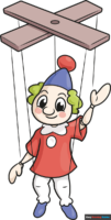 How to Draw a Marionette Puppet