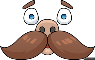 How to Draw a Mustache