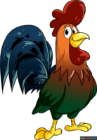 How to Draw a Rooster