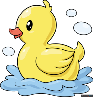 How to Draw a Rubber Duck