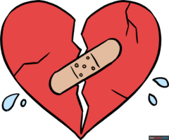 How to Draw a Sad, Broken Heart
