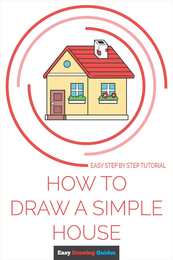 How to Drag a Simple House Pinterest Image