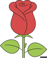 How to Draw a Simple, Quick Rose
