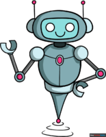 How to Draw a Simple Robot