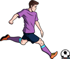 How to Draw a Soccer Player