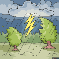 How to Draw a Thunderstorm