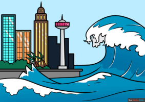How to Draw a Tsunami