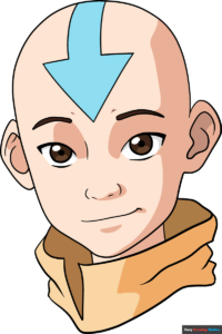 How to Draw Aang from Avatar: The Last Airbender Featured Image