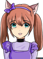 How to Draw an Anime Cat Girl