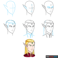 How to Draw an Anime Elf