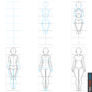 How to Draw an Anime Girl Body Featured Image