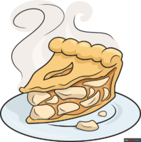 How to Draw an Apple Pie