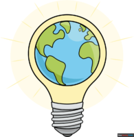 How to Draw an Earth Hour Illustration